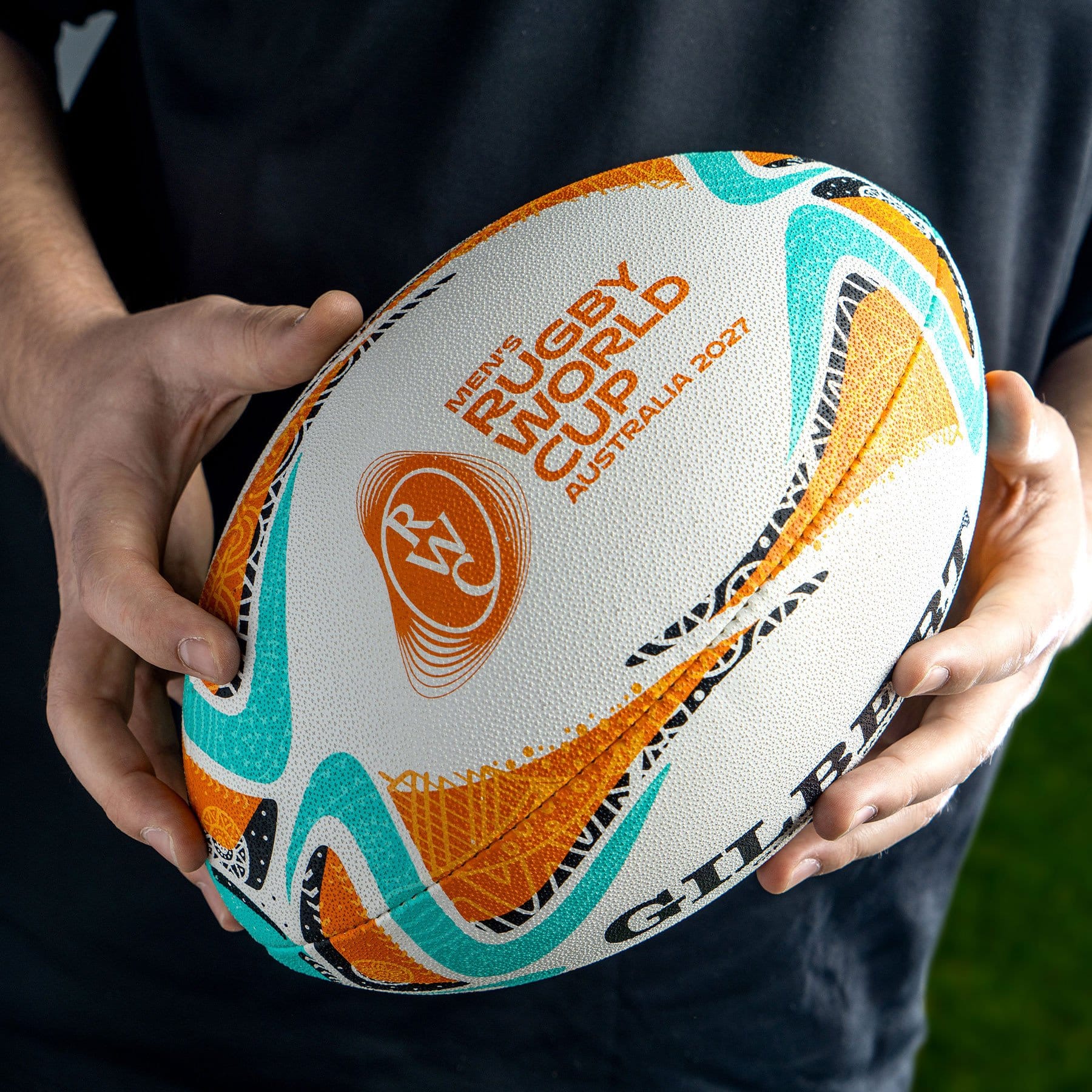 Gilbert RWC 2027 Official Replica Rugby Ball (Size 5, 4) - Image 6