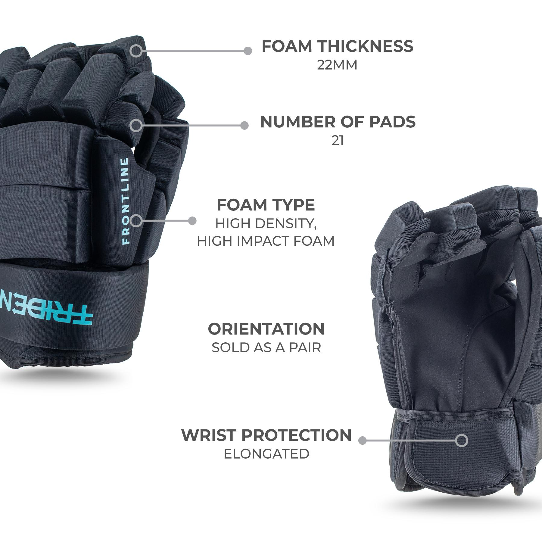 Trident Frontline Penalty Corner Gloves - Image 3