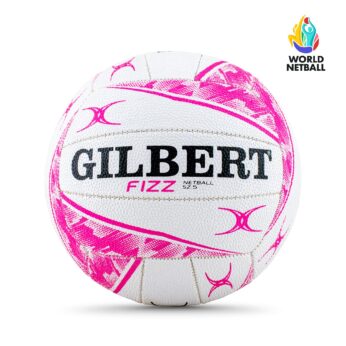 Gilbert Fizz Match Netball – Pink (Size 5)