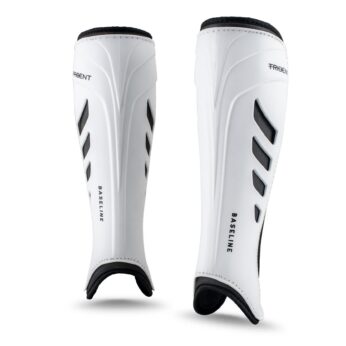 Trident Baseline Hockey Shinguard – White