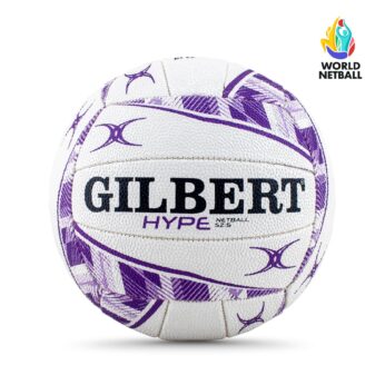 Gilbert Hype Match Netball – Purple (Size 5)