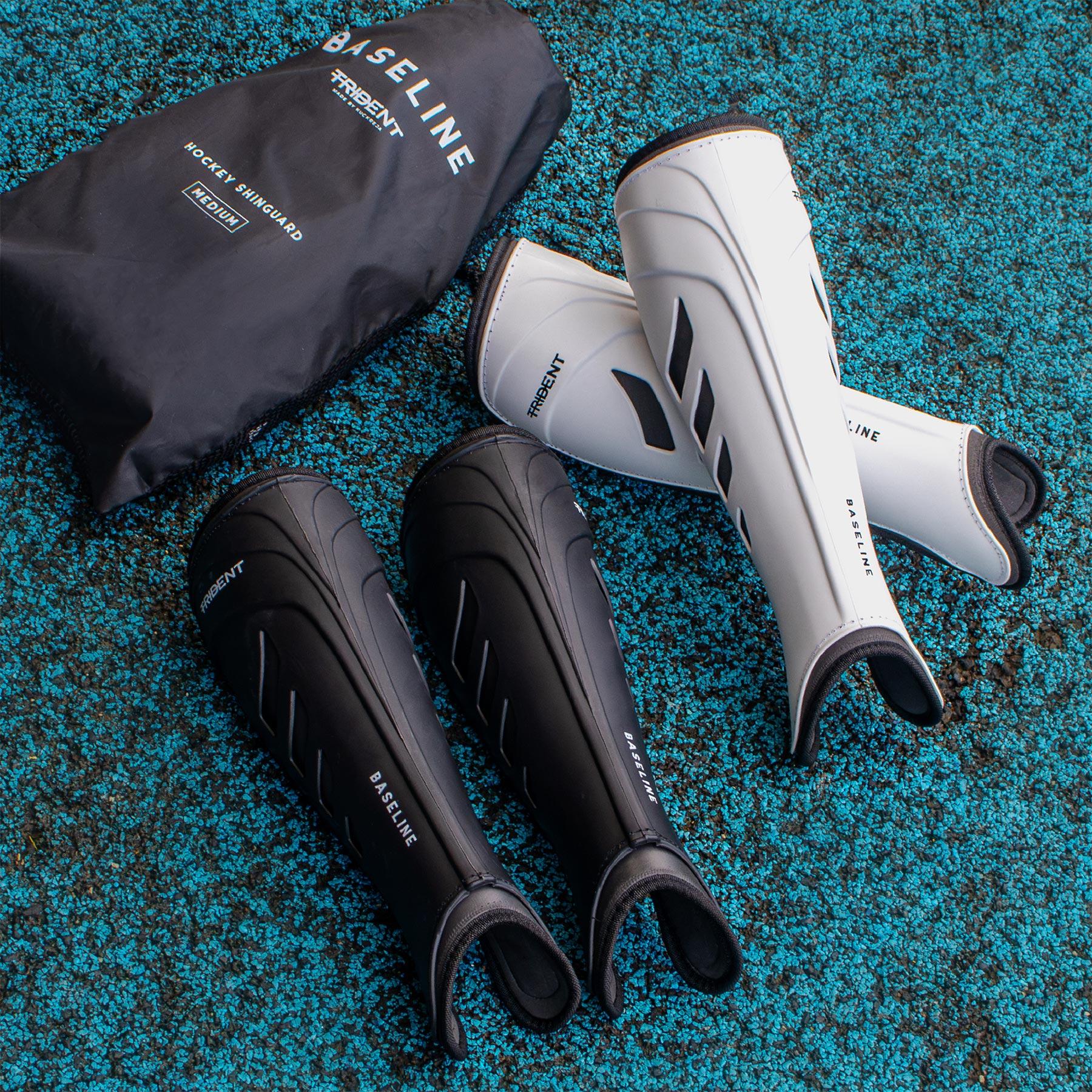 Trident Baseline Hockey Shinguard - White - Image 8