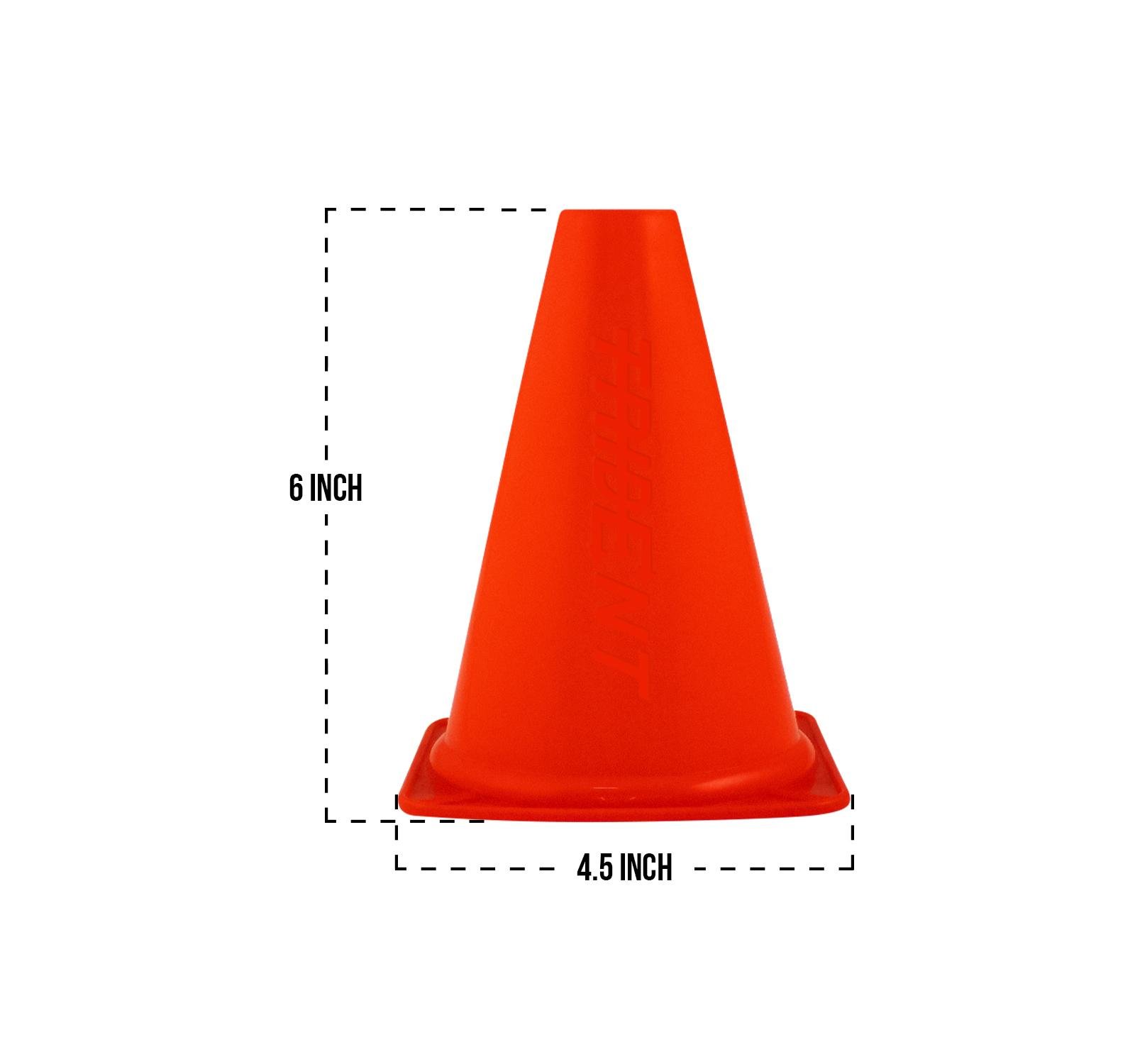 Trident 6" Cone - Red - Image 2